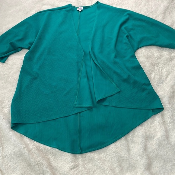 Teal Colored LuLaRoe Kimono - Picture 5 of 5